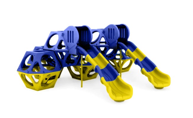 Double Trouble Qube Climbing Cube Slide