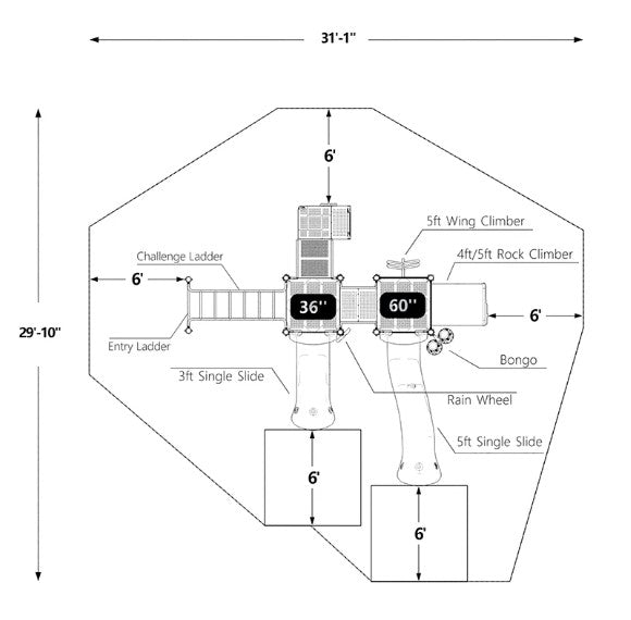 Jungle Play Playground