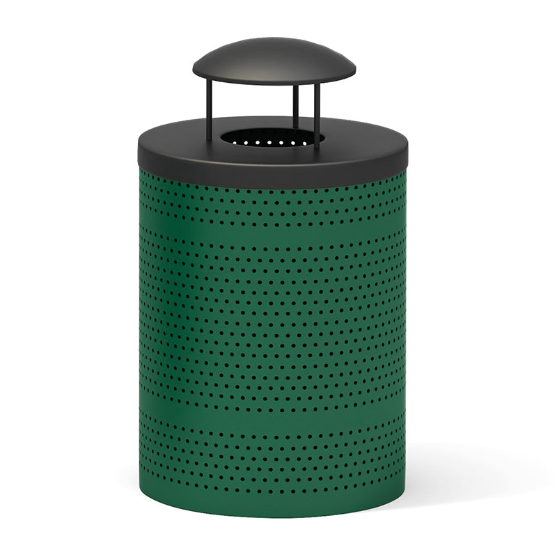 Trash Receptacle with Lid - QS72-21022-110 - manufacturer product view