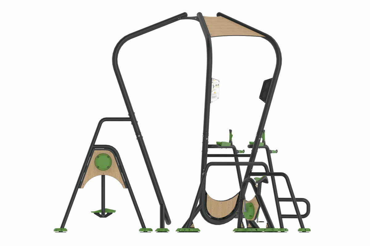 Cemer X Ergonom Fitness ACT 112 Outdoor Fitness Station