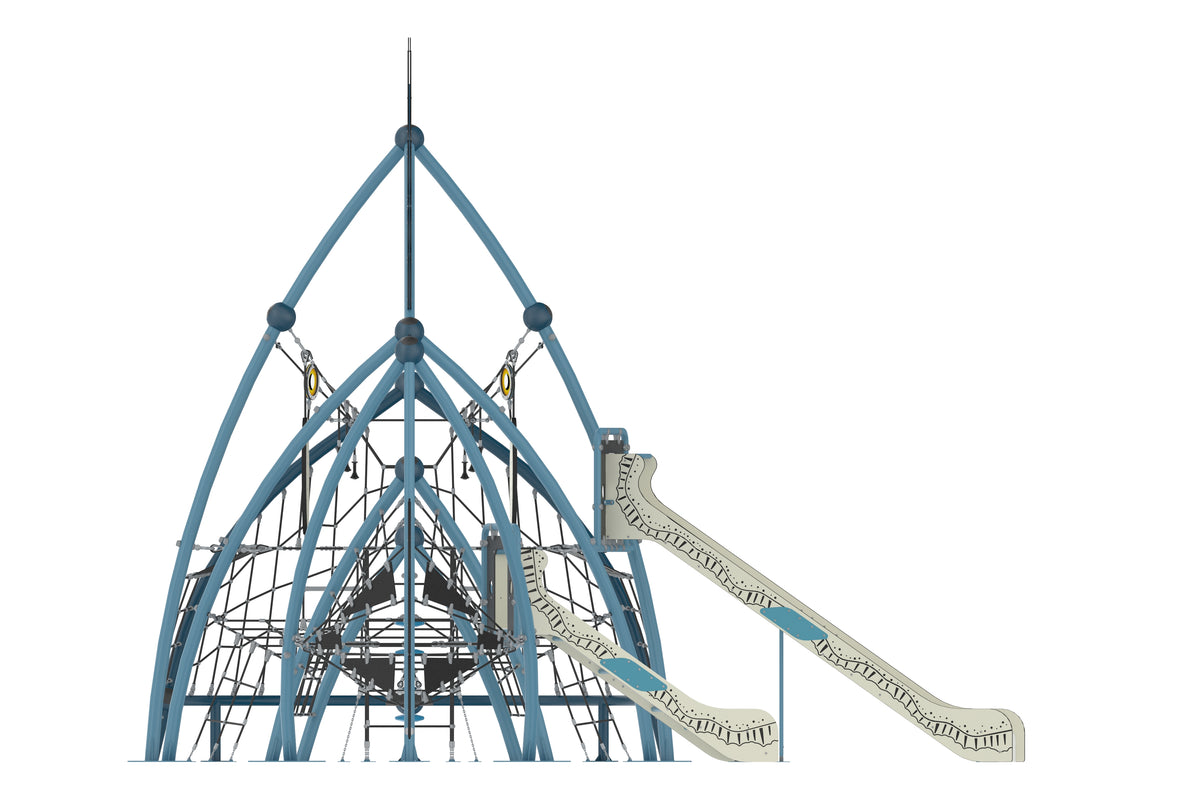 Cemer Fantastic Series AGFS 403-P Monkfish Play Structure