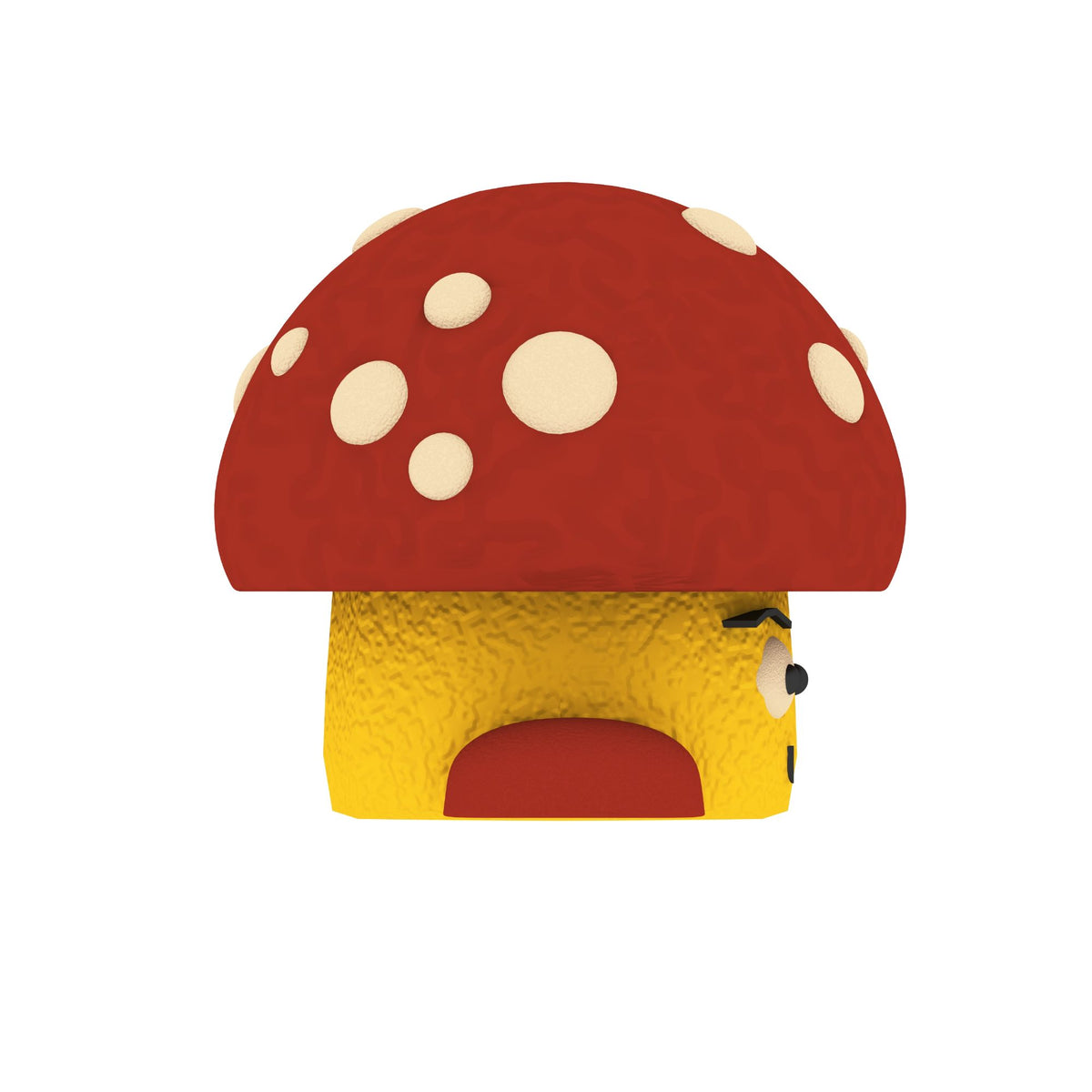 Cemer Mushroom CKS 106 3D Rubber Play Figure