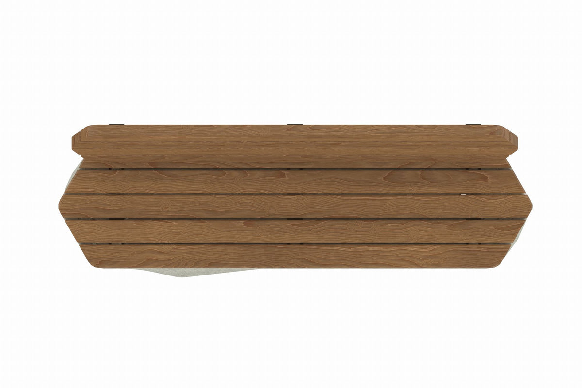 Cemer Scutoid Series Bench CUS 1051 Site Furnishing