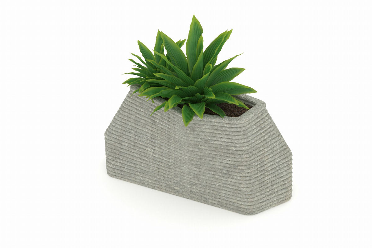 Cemer Scutoid Series Flower Pot CUS 1054 Site Furnishing