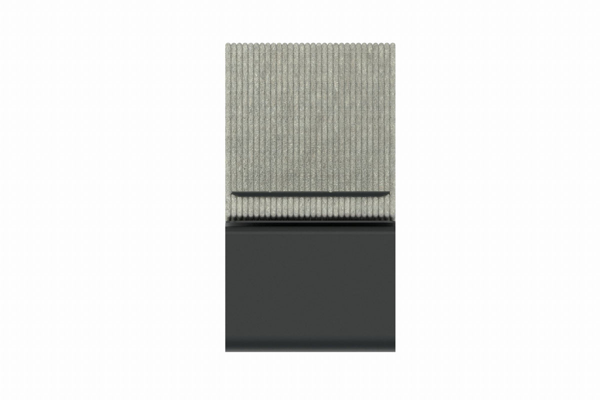 Cemer Sactra Series Bench With Backrest CUS 1153 Site Furnishing