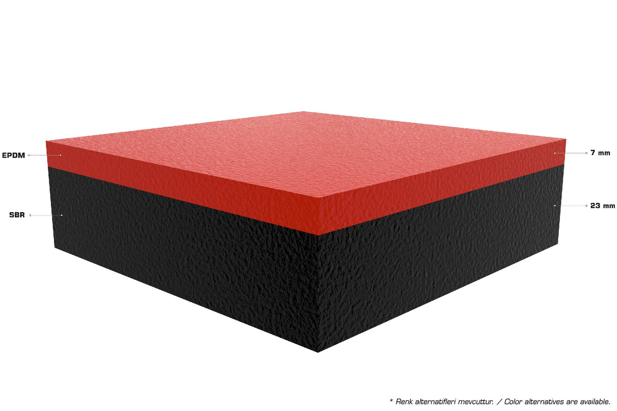 Cemer Pour In Place Rubber EPDM 03 Safety Surfacing