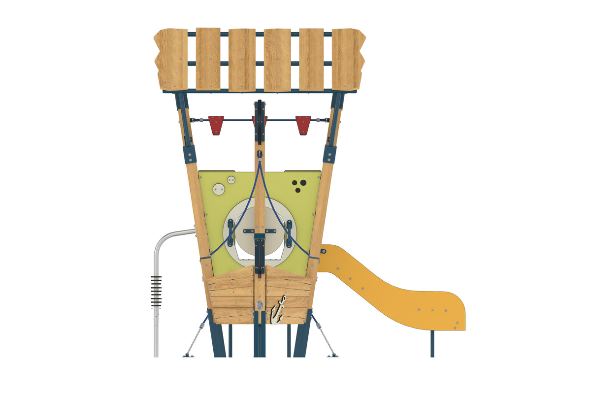 Cemer Naviwood Series MGNS 101 Wooden Ship Play Structure