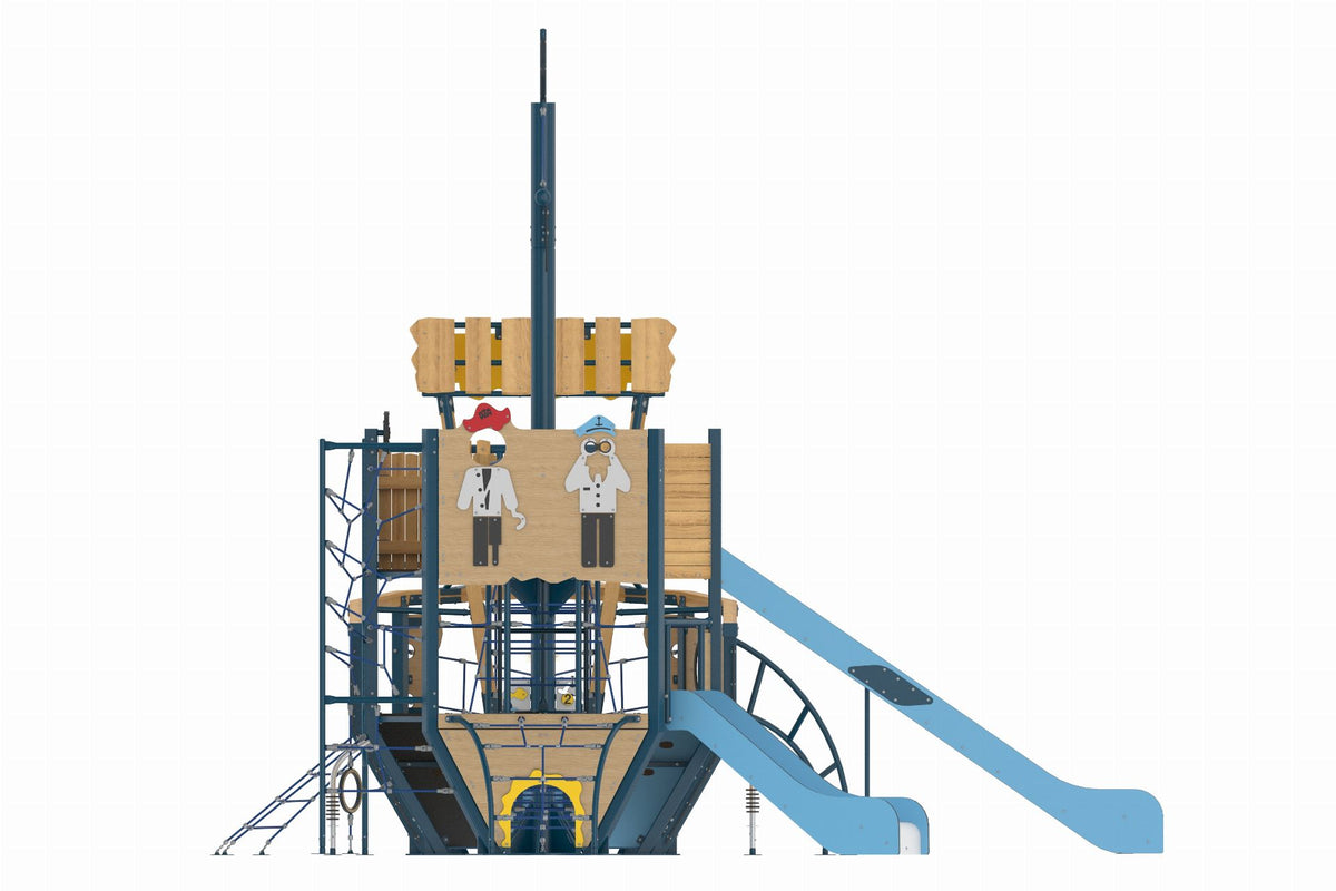 Cemer Naviwood Series MGNS 104-P Play Structure
