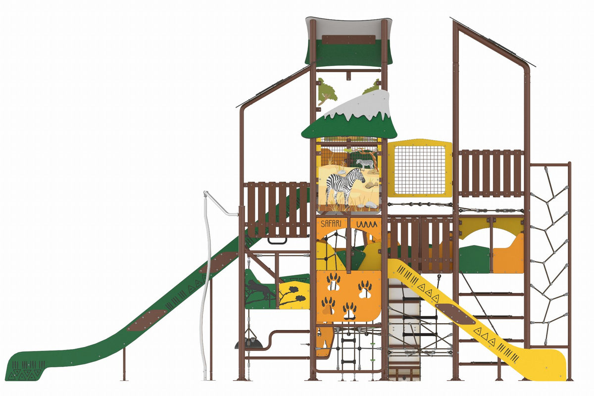 Cemer Safari Series MGSS 106-1-P Play Structure