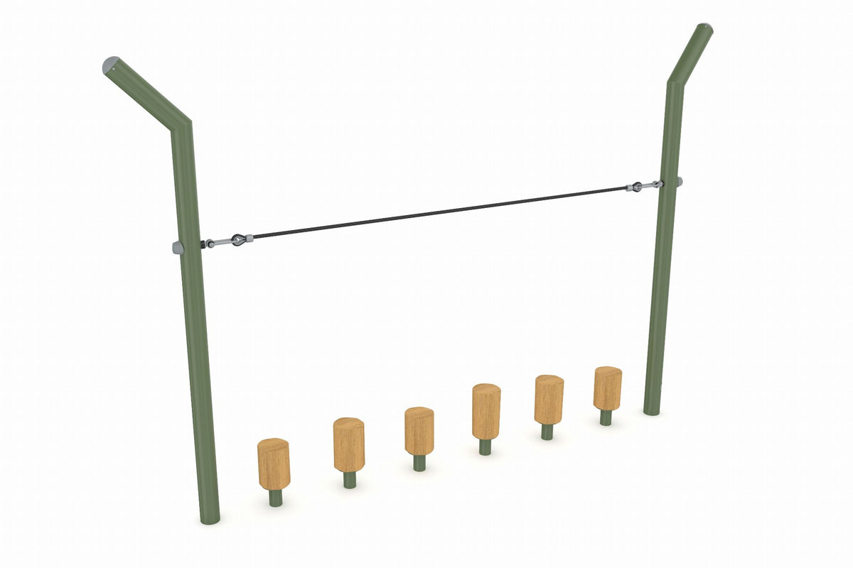 Cemer Robinia Rope Course RGAS 501 Play Structure