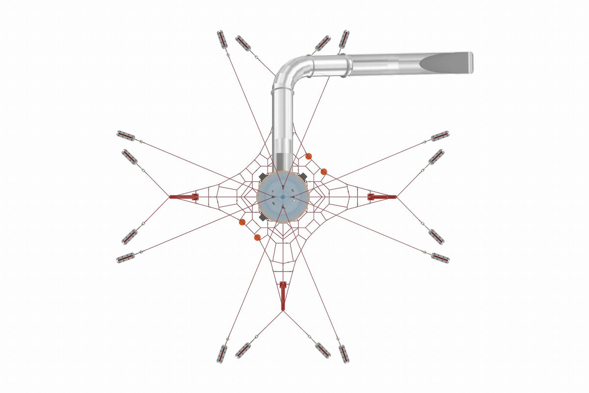 Cemer City Series RGIS 104 'Galata Rocket' Play Structure