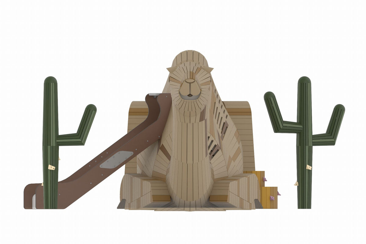 Cemer Wooden Play Sculpture RGSS 351-P 'Dune' Play Structure