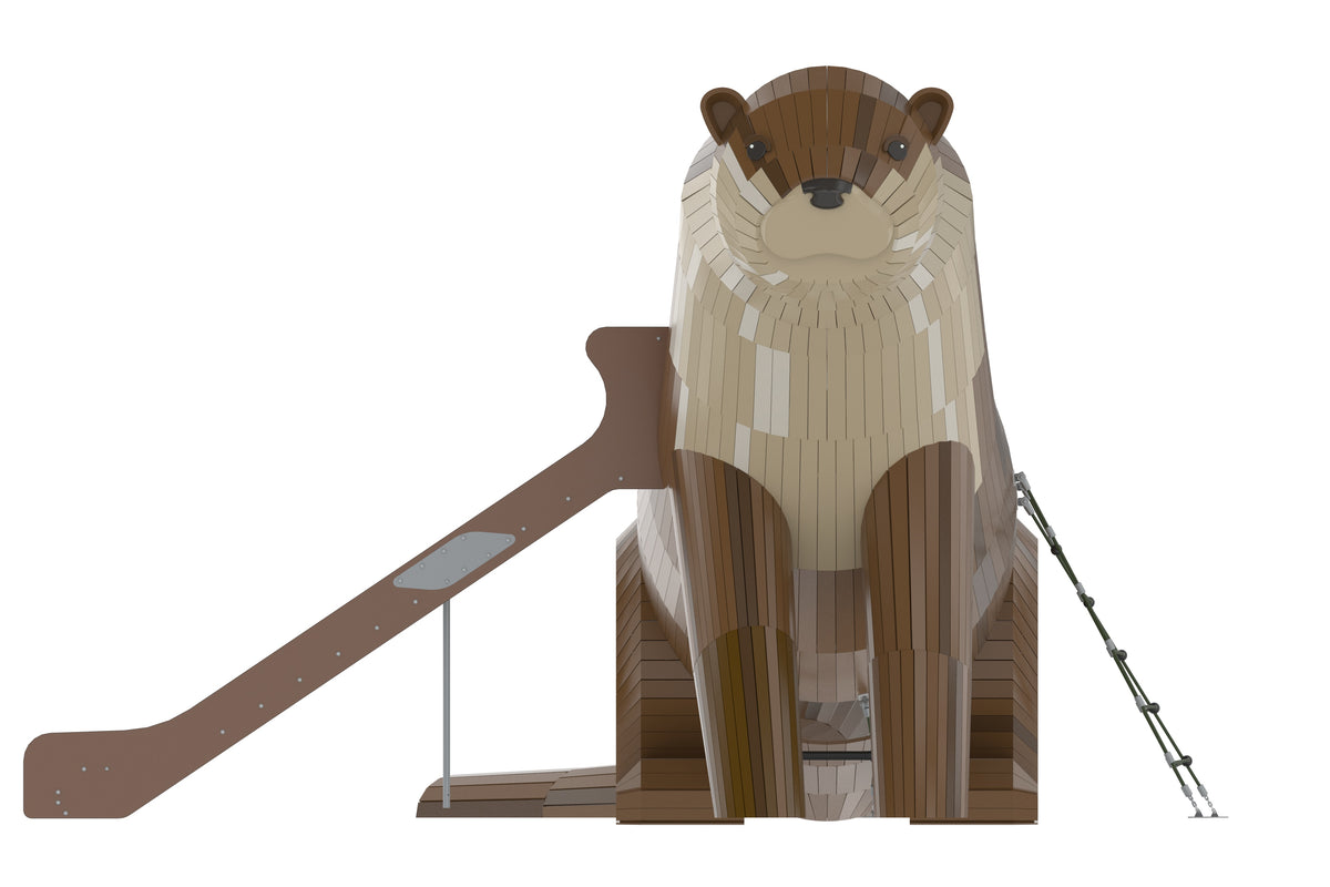 Cemer Wooden Play Sculpture RGSS 701-P ' Splash ' Play Structure