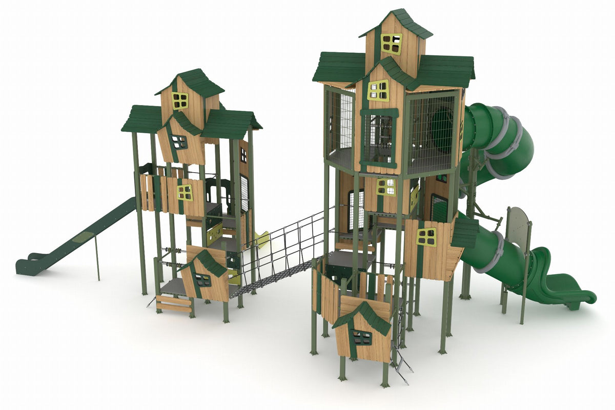 Cemer Wooden Tetto RGTS 204-P Play Structure