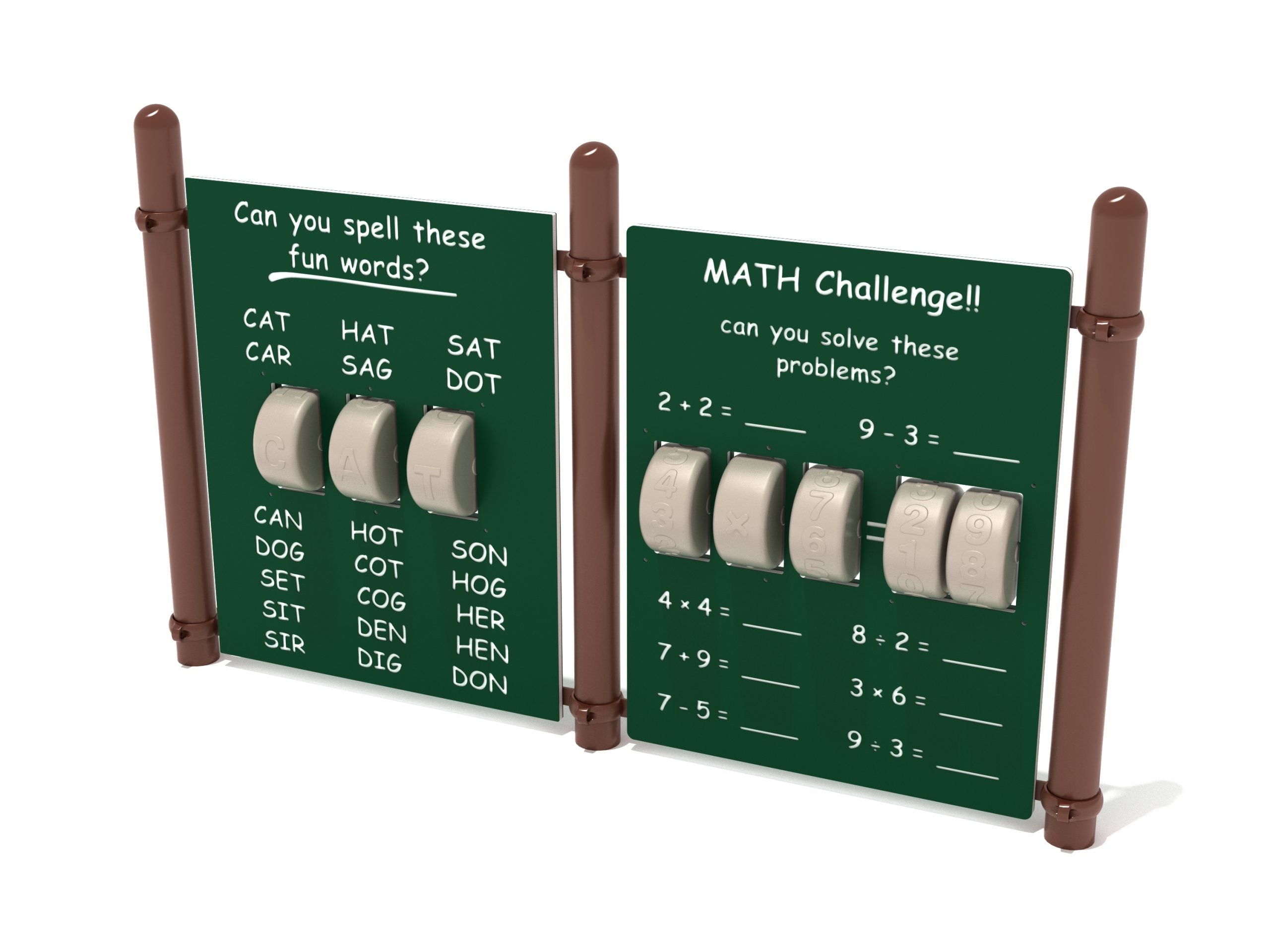 Freestanding Learning Junction Panel – Playground Equipment Professionals