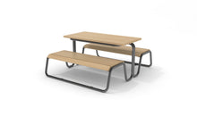 Cemer Zebra Picnic Table CUS 160 Site Furnishing