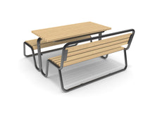 Cemer Zebra Picnic Table CUS 161 Site Furnishing