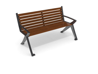 Cemer 71 Backrest Bench CUS 251 Site Furnishing