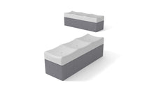 Cemer Atlas Standard Bench CUS 451 Site Furnishing