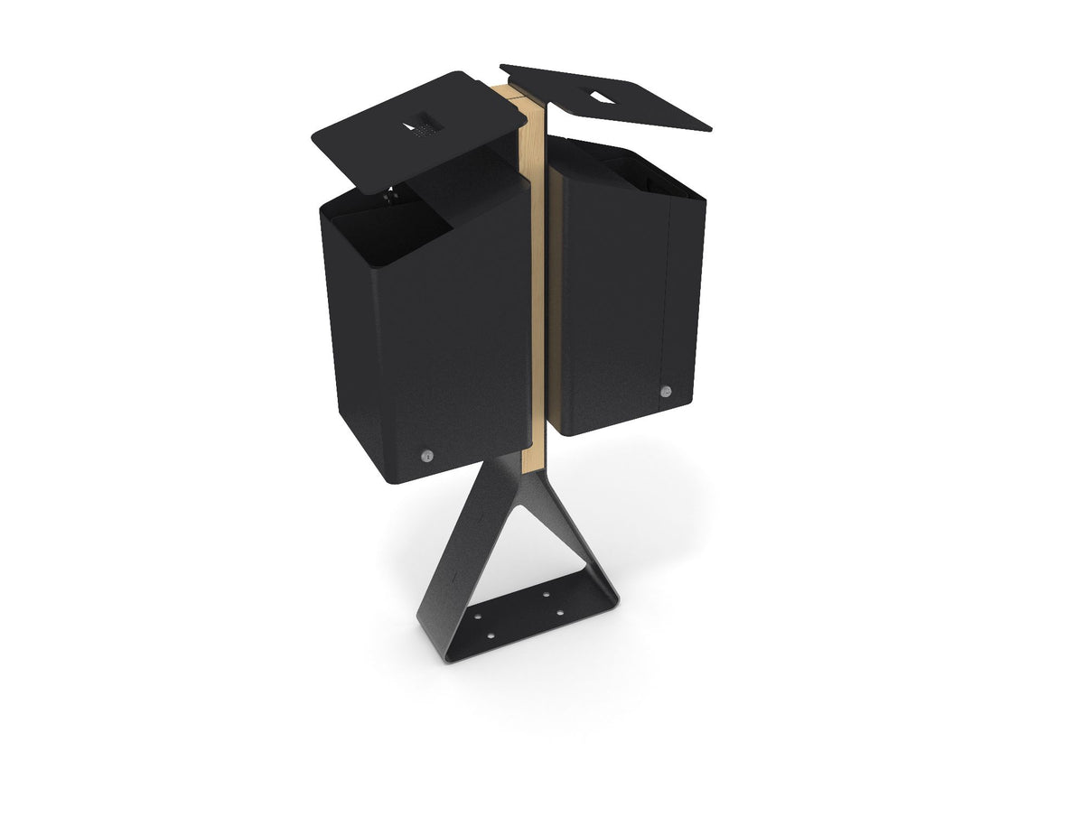 Cemer Bermuda Bin CUS 54 Site Furnishing