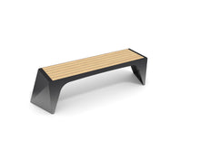 Cemer Edge Standard Bench CUS 553 Site Furnishing