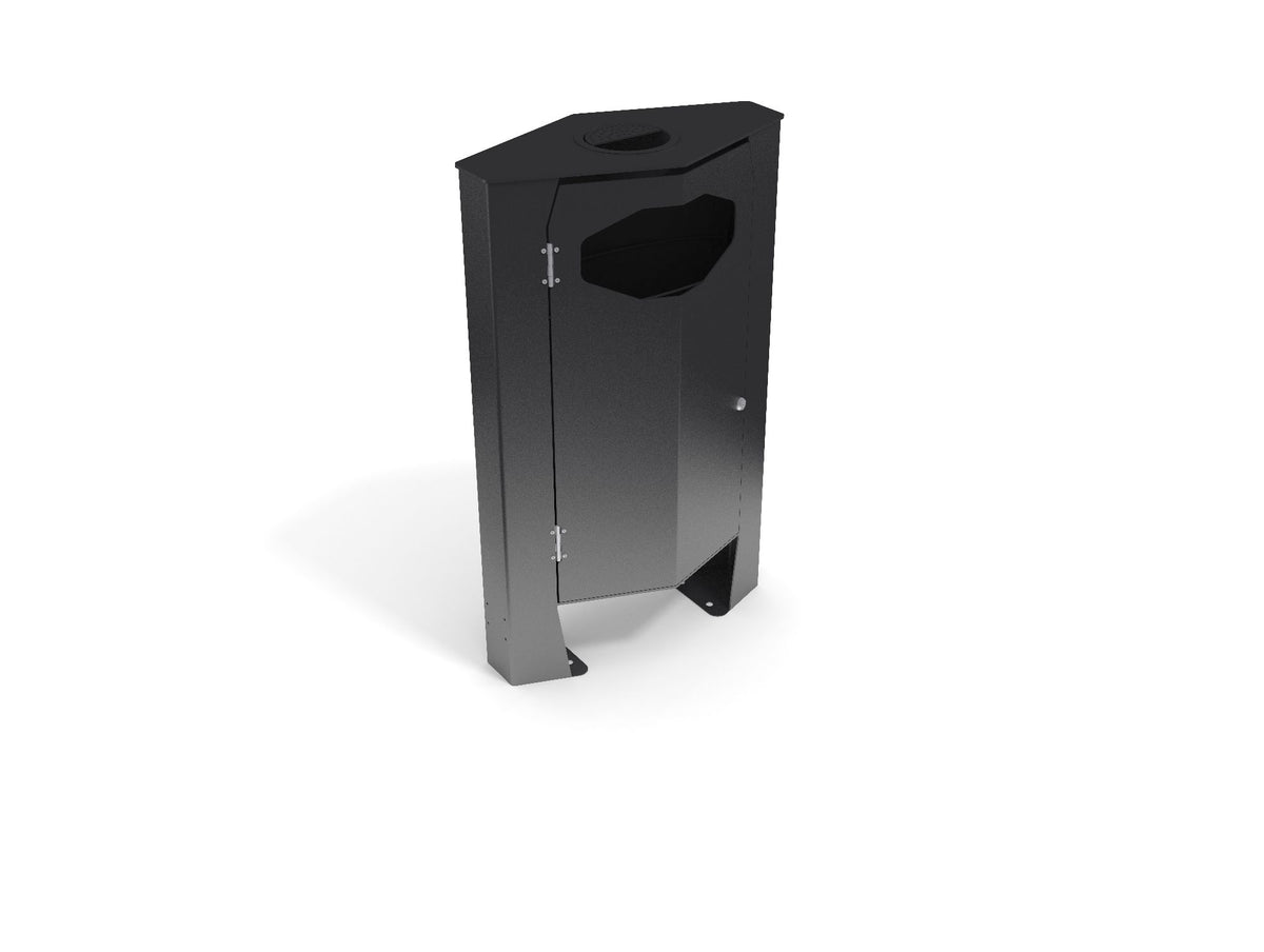 Cemer Edge Bin CUS 557 Site Furnishing