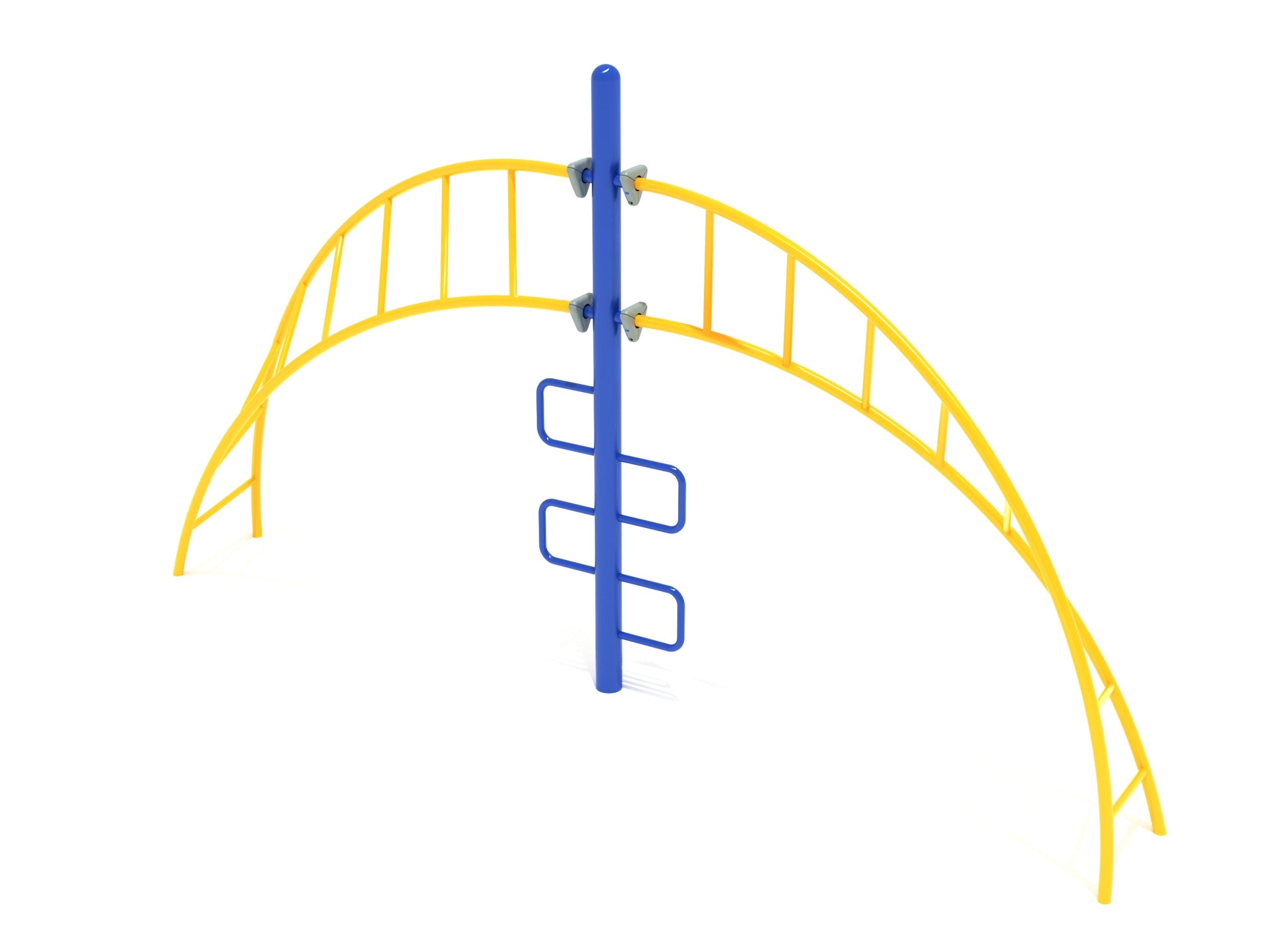 Curved Helix Climbing Ladder