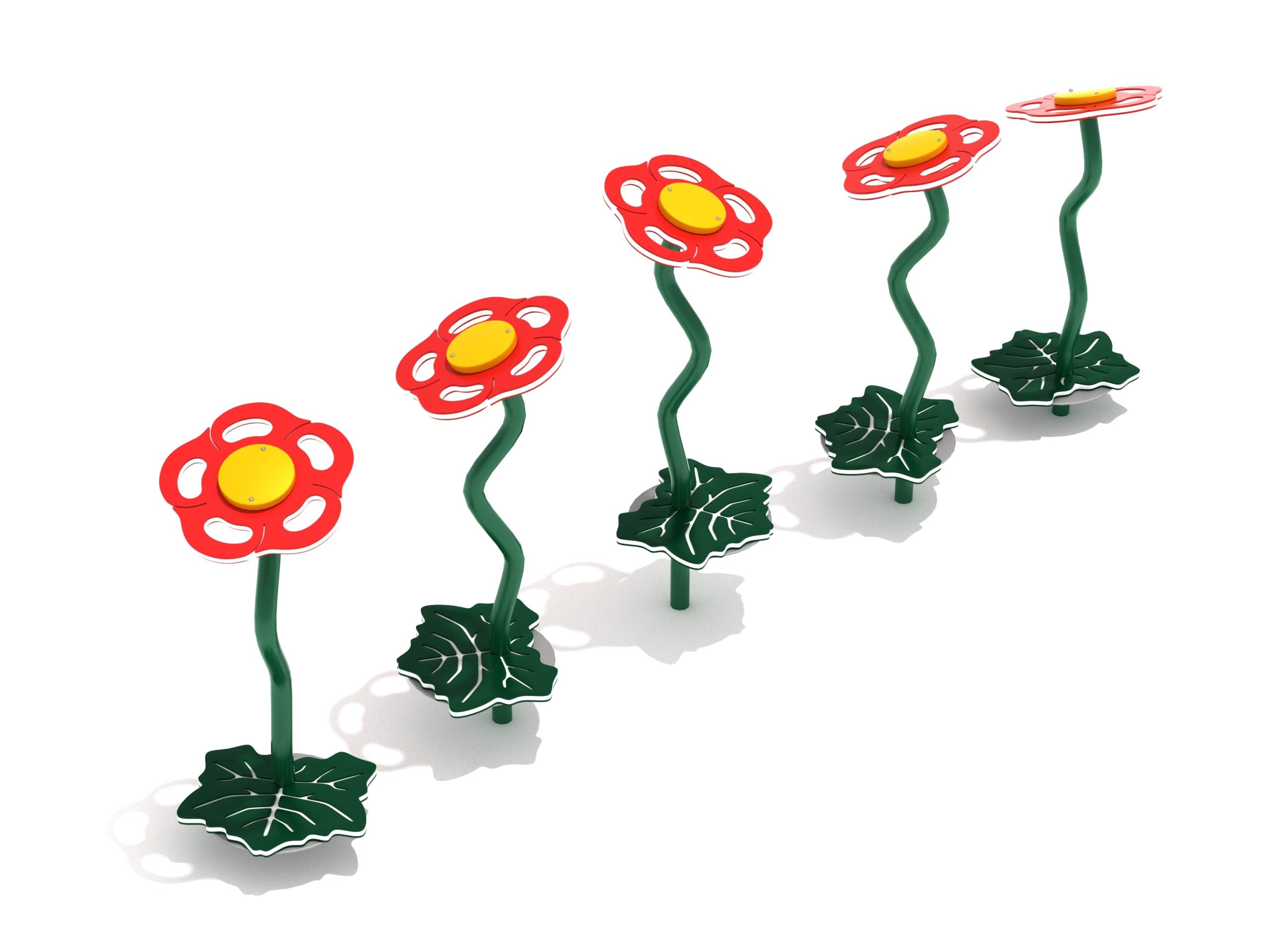 Flower Stepping Path