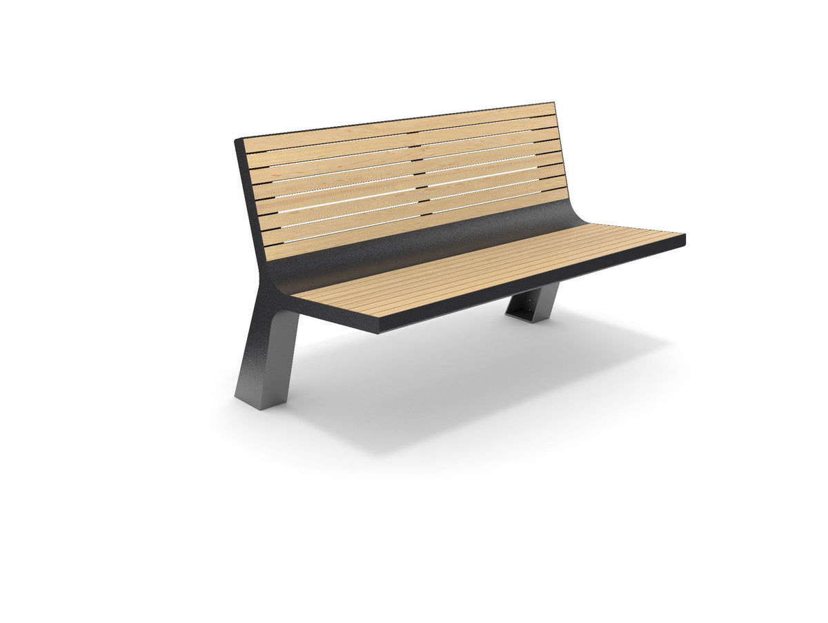 Cemer Broto Backrest Bench CUS 01 Site Furnishing