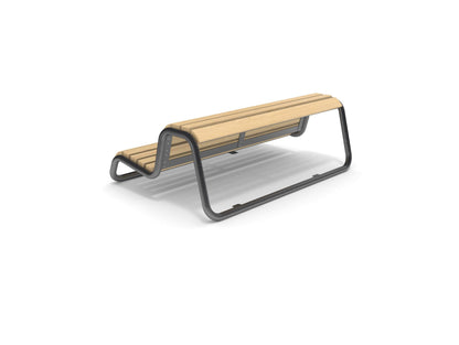 Cemer Zebra Multifunction Bench CUS 152 Site Furnishing
