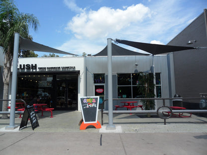 3 Point Triangle Sail Shade Structure example; pictured size and colors may vary