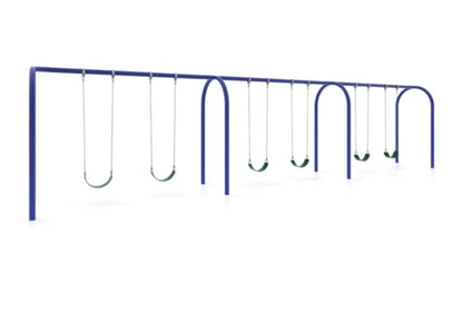 3.5 Inch Metal Post Arch Swing Set