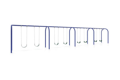 3.5 Inch Metal Post Arch Swing Set