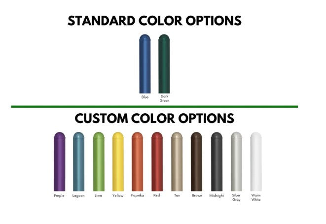 3.5 Inch Metal Post Arch Swing Set