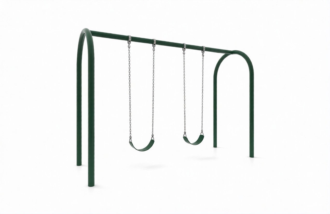 3.5 Inch Metal Post Arch Swing Set