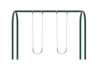 3.5 Inch Metal Post Arch Swing Set