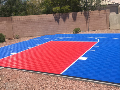 ProTile 30×30 Basketball Half-Court Floor, Kit, Outdoor / Indoor