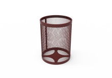 One Piece 32 Gallon Round Receptacle with Liner