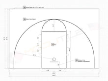 ProTile Basketball Court Tile, 44×29 Kit – Outdoor / Indoor