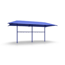 5' Single Post Swing w/ Shade 8ft-2 Bay commercial playground equipment by World Klass Play