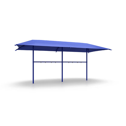 5' Single Post Swing w/ Shade 8ft-2 Bay commercial playground equipment by World Klass Play