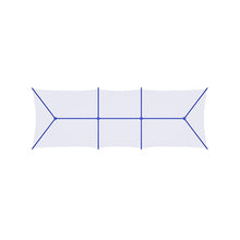 5' Single Post Swing w/ Shade 8ft-3 Bay commercial playground equipment by World Klass Play – view 2