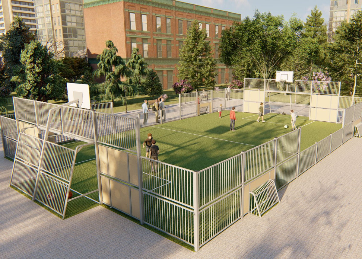 Cemer Cemer Team Sports CTS 101 Outdoor Fitness Station