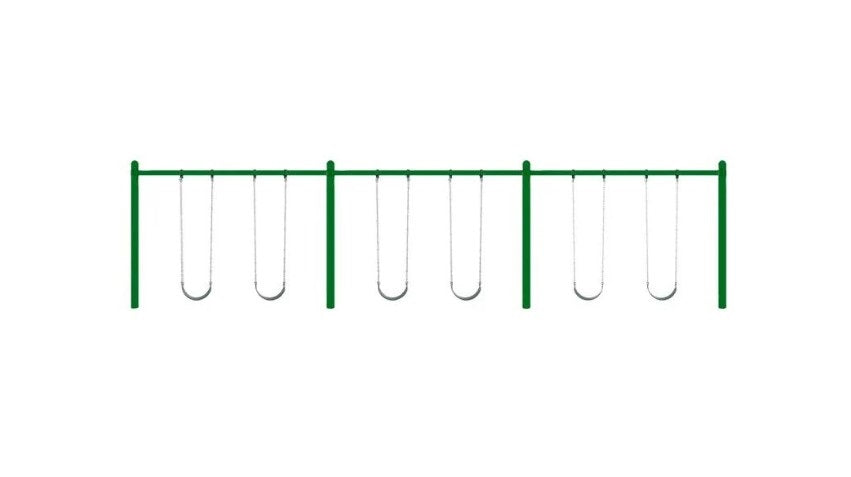 5 Inch Single Post Swing Frame