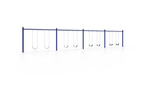 Blue | 8 Swings | 8 Belt Seats and Chain