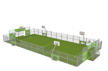 Cemer Cemer Team Sports CTS 102 Outdoor Fitness Station