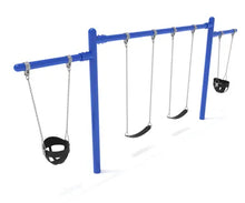 7/8 feet high Elite Cantilever Swing - 1 Bay 2 Cantilevers