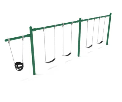 7/8 feet high Elite Cantilever Swing - 2 Bays 1 Cantilever