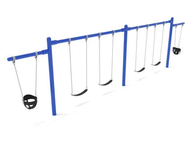 7/8 feet high Elite Cantilever Swing - 2 Bays 2 Cantilevers