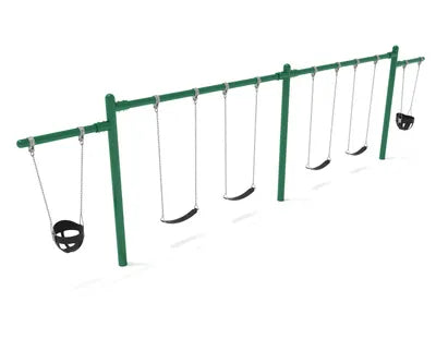 7/8 feet high Elite Cantilever Swing - 2 Bays 2 Cantilevers